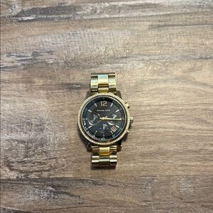 Michael Kors Gold and Black Watch